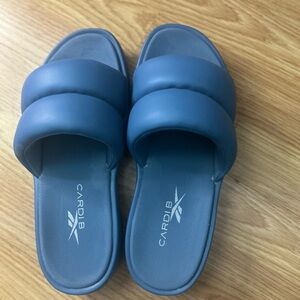 Reebok Cardi B Navy Slides